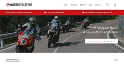 Desktop Screenshot of motorcycletyre.com